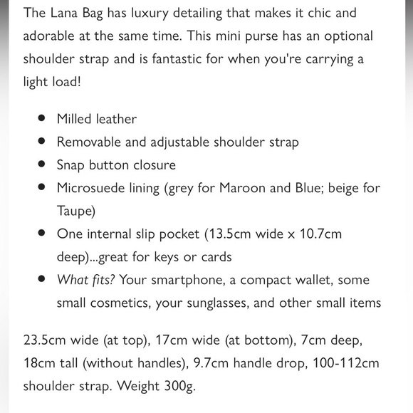 LINJER THE LANA BLACK LEATHER BAG . EUC - Picture 5 of 15